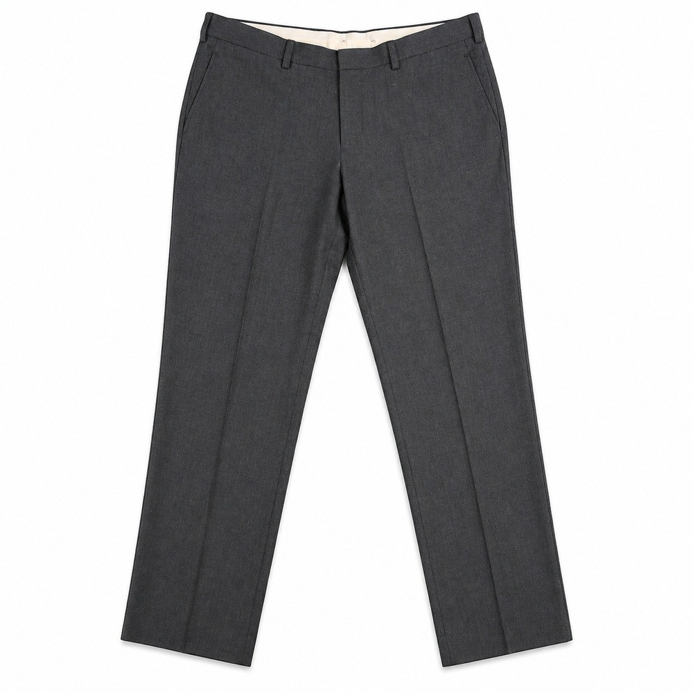 Louis‎ Raphael Gray Dress Pants Mens 36x32 Flat Front Trousers Easy Care